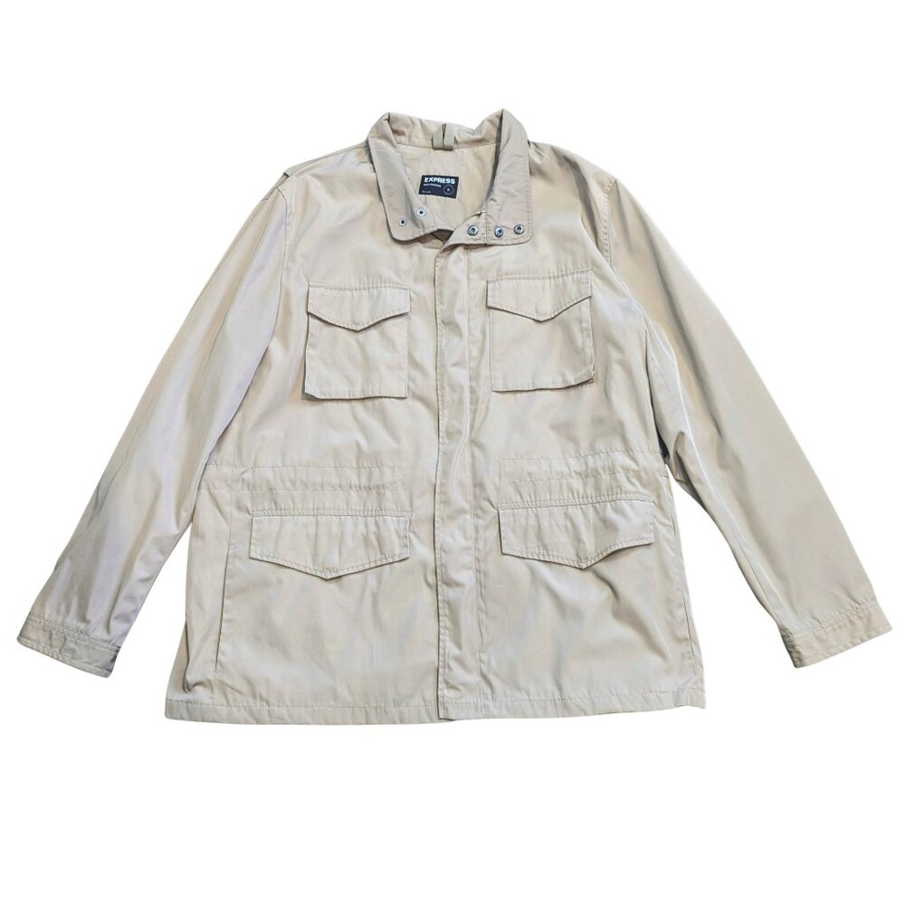 Express Men’s Water Resistant Field Jacket Utility Coat XL